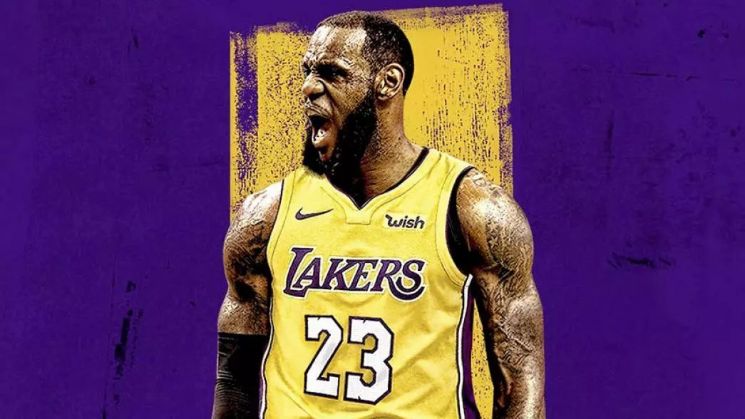 lebron james laker colors