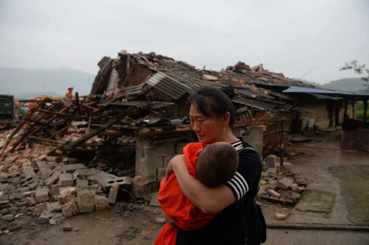 恸．为四川大地震中的同胞祈祷